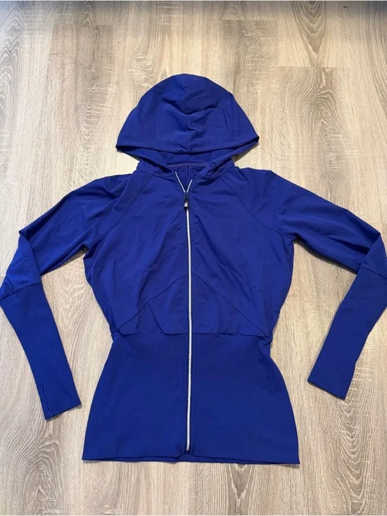 Lululemon Life Your Spirits Full Zip Jacket - Royal Blue - Picture 6 of 9